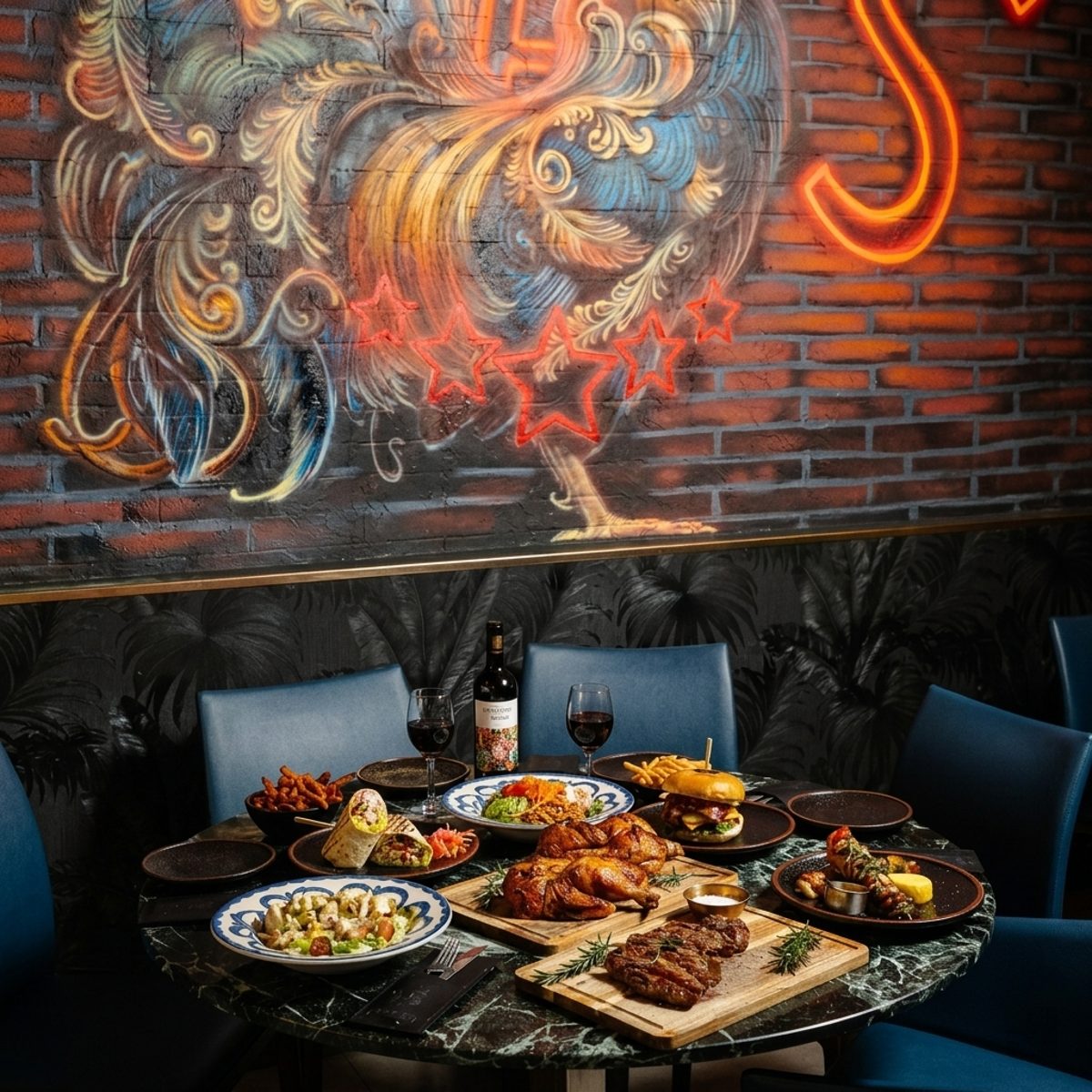 A Friendly Dining Experience