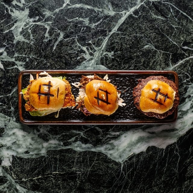 Trio Sliders.