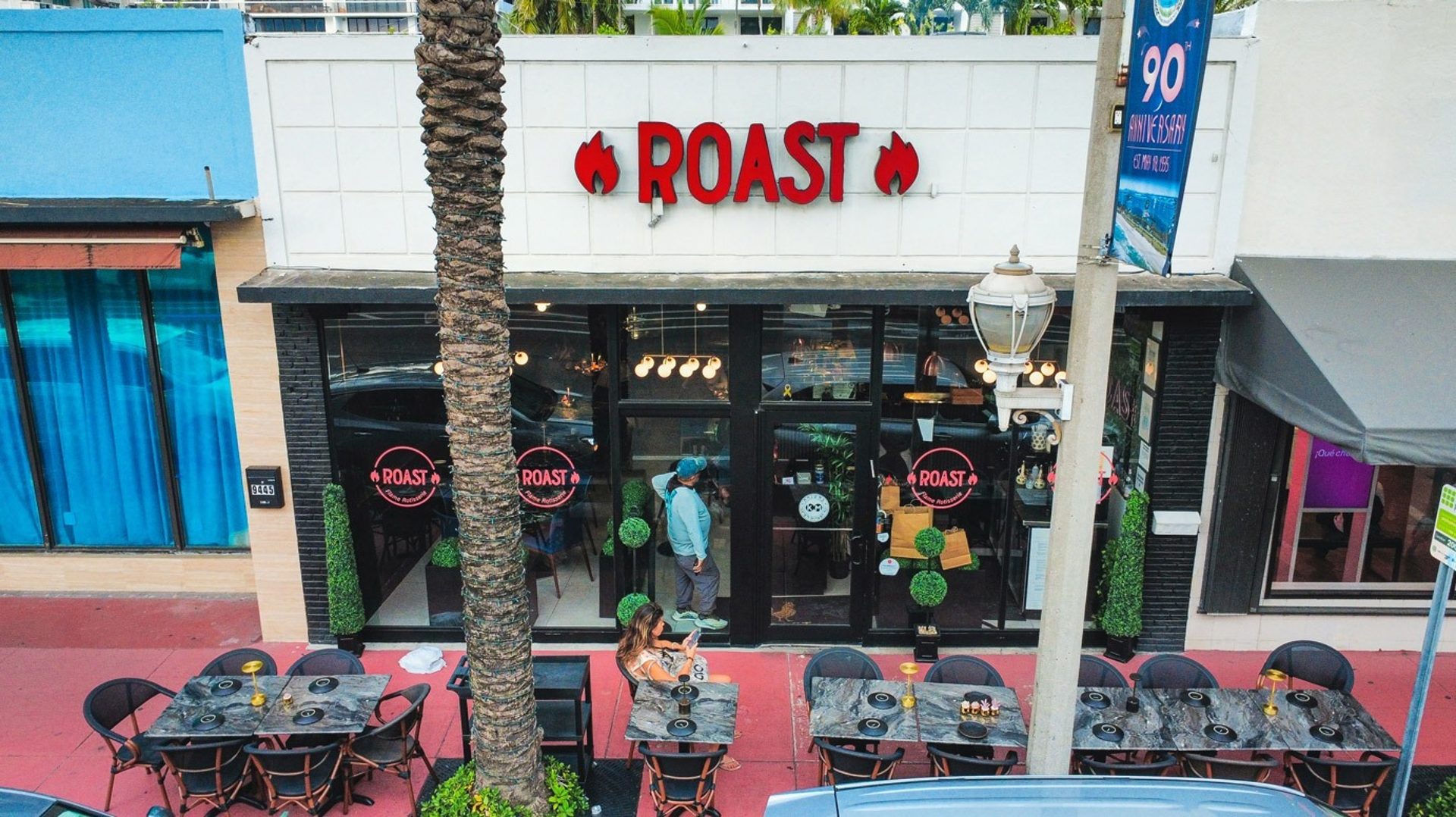 Flame-Roasted Kosher Chicken in Surfside